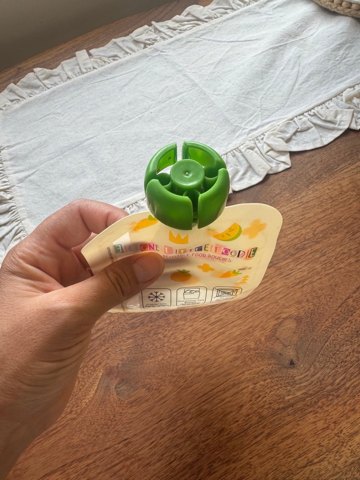 Turuncu Pastel Yeniden Kullanılabilir Mama Poşeti - Görsel 4