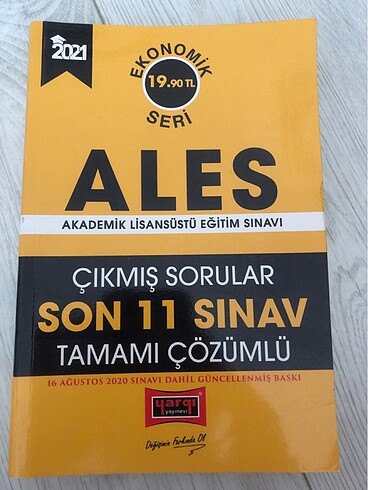 ales çıkmış sorular