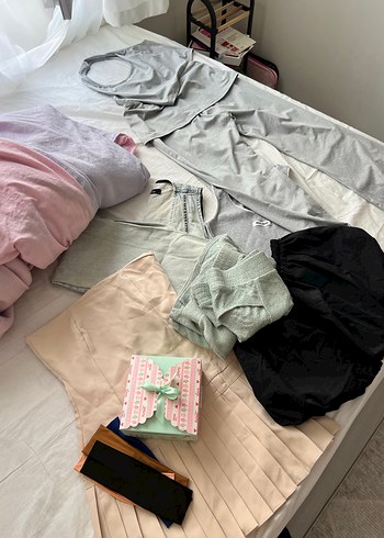 Pembe Pastel Hediye Kutusu Kurdeleli