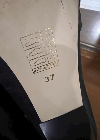 Siyah Tokalı Stiletto Topuklu Kadın Ayakkabı - Görsel 9