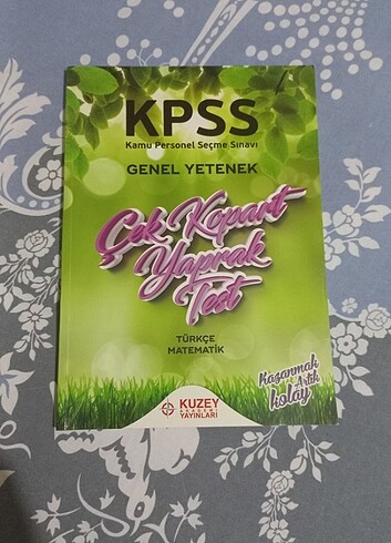 KPSS türkçe mat çek kopar yaprak testleri