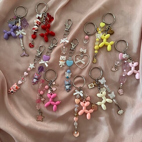Canta charm anahtarlık