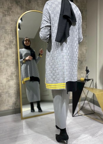 Miss Wenche İnvee kesme şeker model tunik Merserize