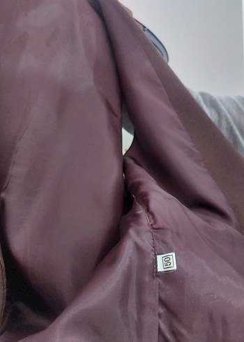 bordo ve kahverengi renge yakın Düğmeli Erkek Yelek - Görsel 4