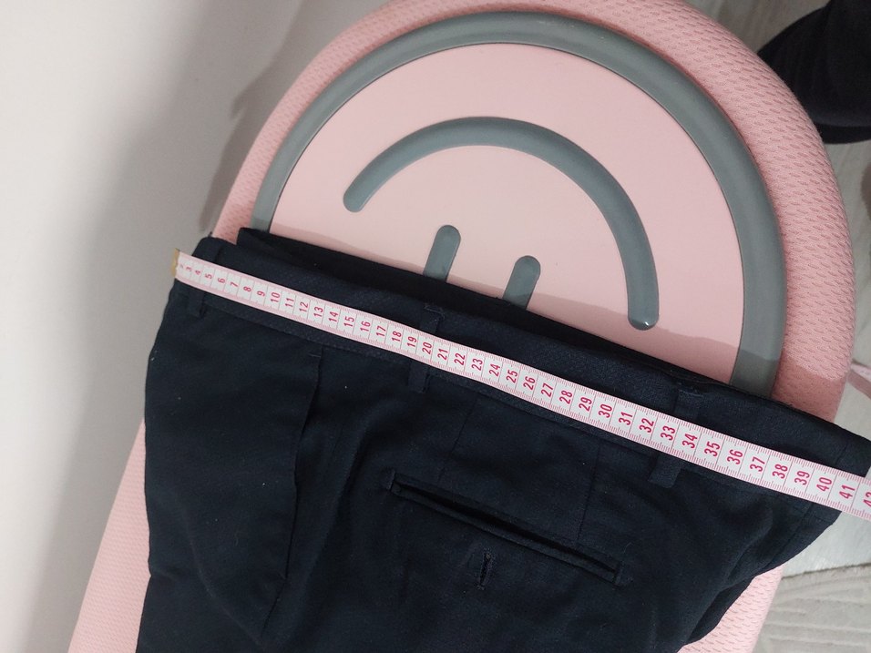 Lacivert sıfır Kumaş Pantolon - Görsel 4