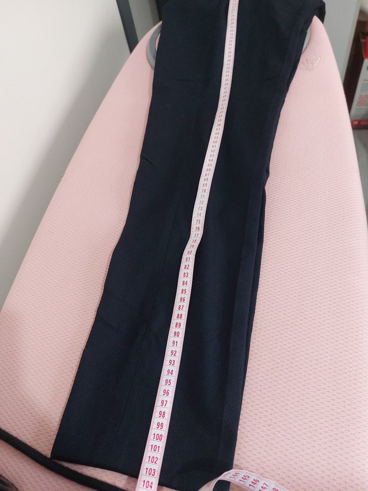 Lacivert sıfır Kumaş Pantolon - Görsel 5