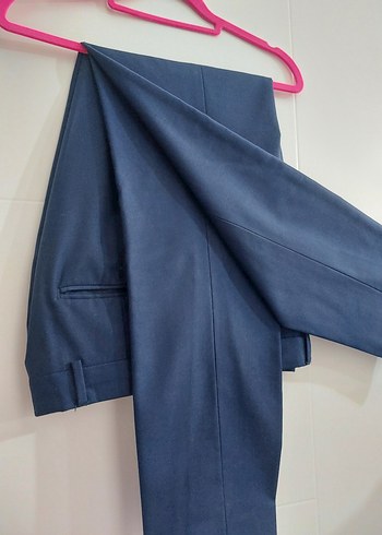 sıfır  Lacivert Erkek Kumaş Pantolon - Görsel 2