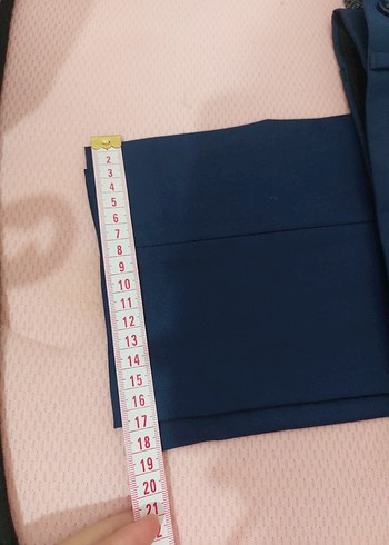 sıfır  Lacivert Erkek Kumaş Pantolon - Görsel 5