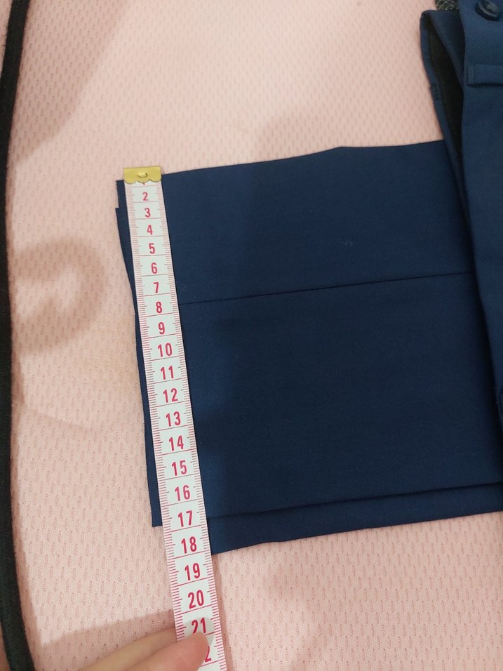 sıfır  Lacivert Erkek Kumaş Pantolon - Görsel 5