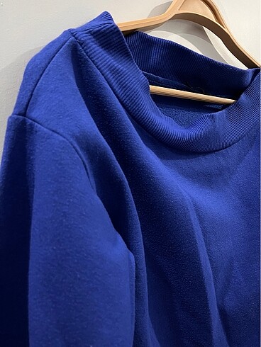 m Beden lacivert Renk Düşük kol sweatshirt