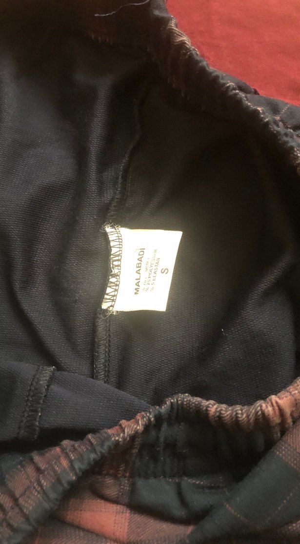 Bordo V Yaka Uzun Kollu Erkek Tişört - Görsel 3