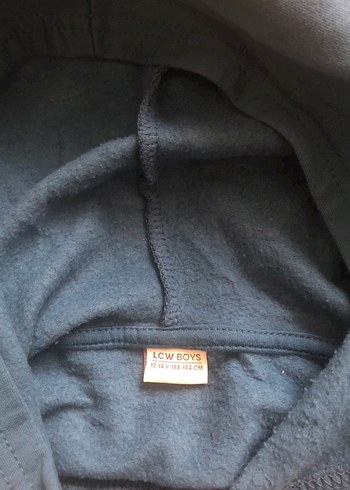 Uzun Kollu Kadın Mavi Baskılı Sweatshirt - Görsel 3