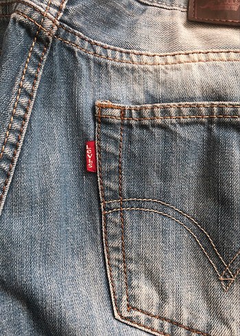 Erkek Mavi Kuşaklı Bol Kesim Denim Pantolon - Görsel 4