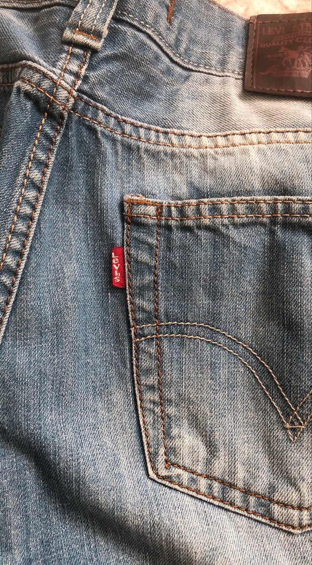 Erkek Mavi Kuşaklı Bol Kesim Denim Pantolon - Görsel 4