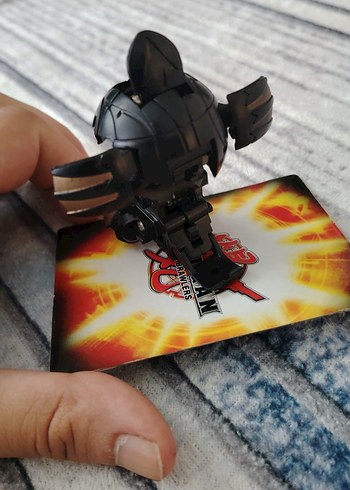 Siyah Bakugan bronze atack Aksiyon Figürü