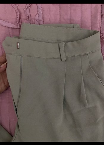Trendyol & Milla Bej Midi Kadın Kumaş Pantolon
