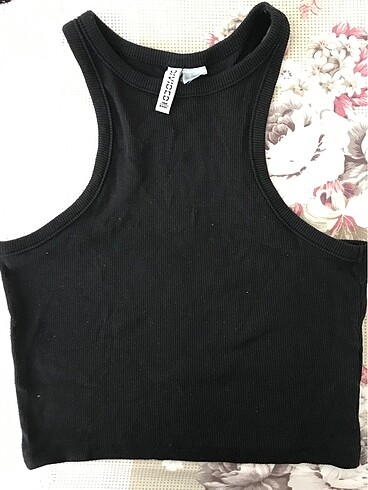 s Beden H&M halter yaka crop atlet