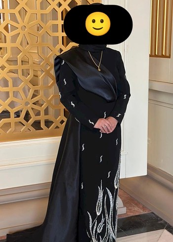 Diğer Lacrima Siyah Tesettür Abiye