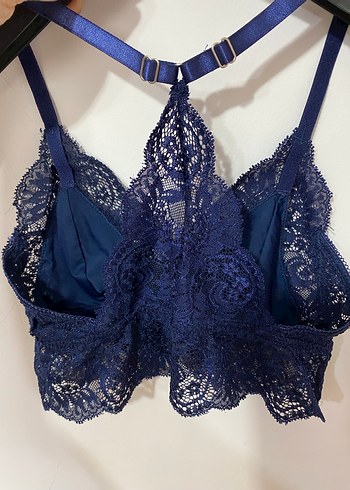 s Beden lacivert Renk Lacivert Dantel Parisian Goth Bralet