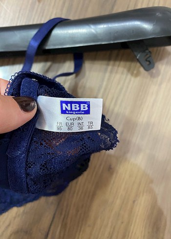 Nbb Lacivert Dantel Parisian Goth Bralet