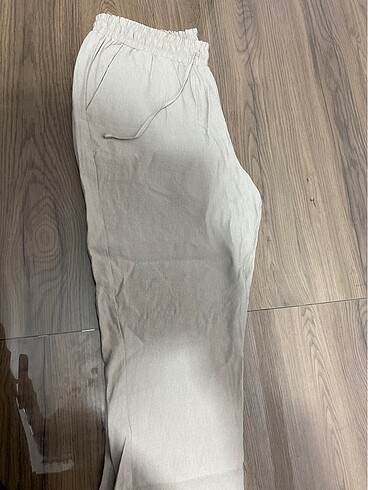 xl Beden Keten pantolon