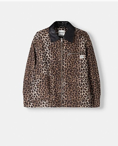 Bershka leopar ceket