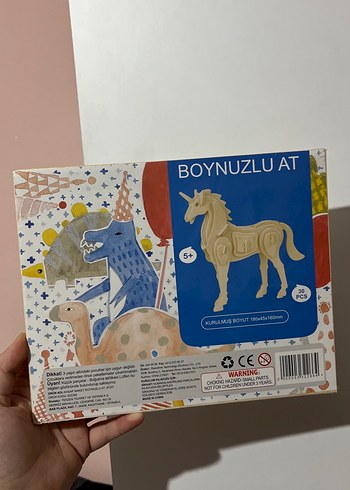 Ahşap 3D Puzzle 30 Parça