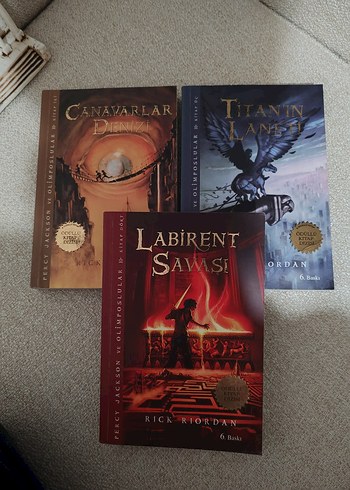 Rick Riordan 3 Kitap Seti: Labirent Savaşı Serisi - Görsel 2