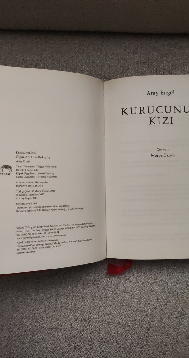 Kurucunun Kızı - Amy Engel - Görsel 4
