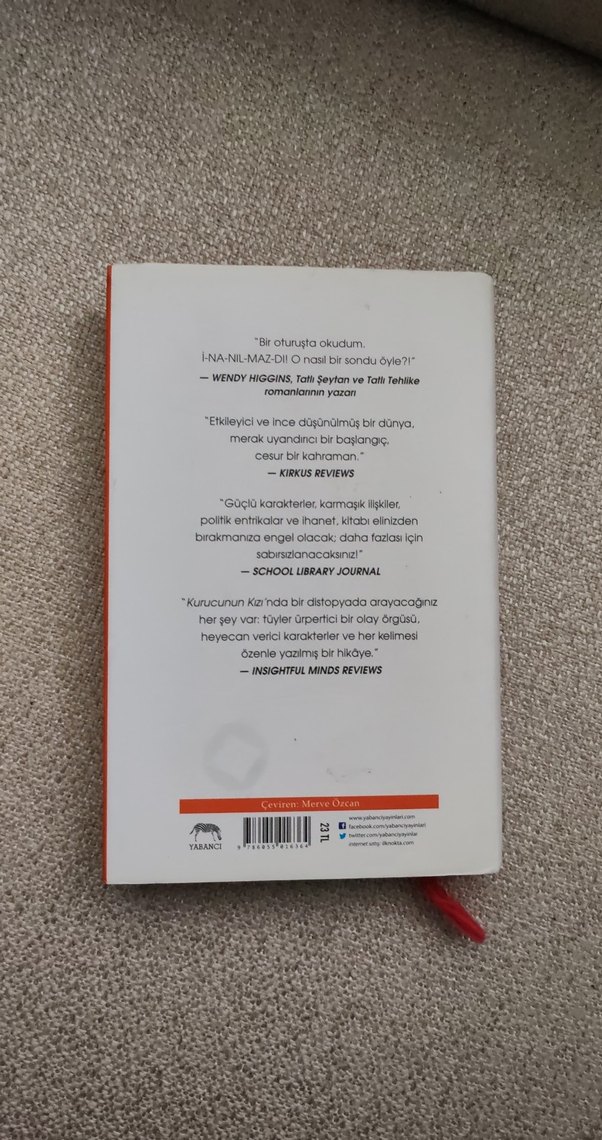 Kurucunun Kızı - Amy Engel - Görsel 2