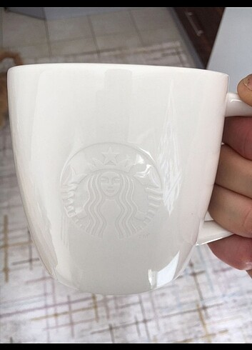 Beden beyaz Renk Starbucks büyük kupa