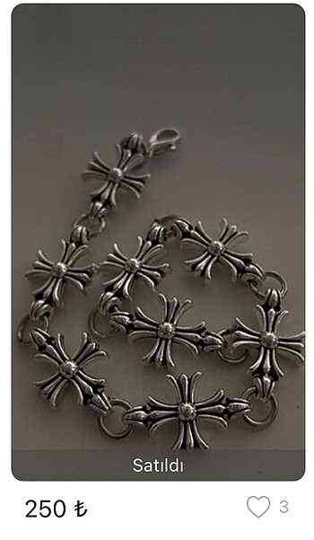 Chrome Hearts Bileklik