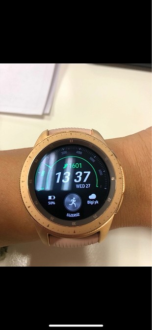 Galaxy watch rose gold
