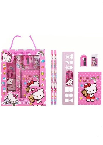Hello Kitty Pembe Kırtasiye Seti - Görsel 3