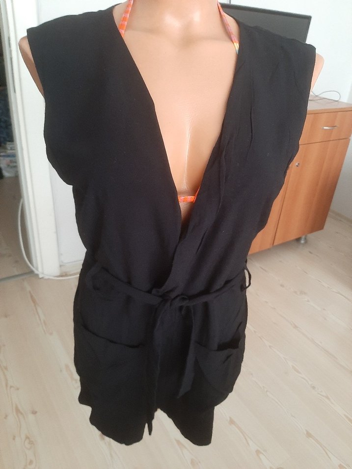 Siyah şortlu tulum - Görsel 3