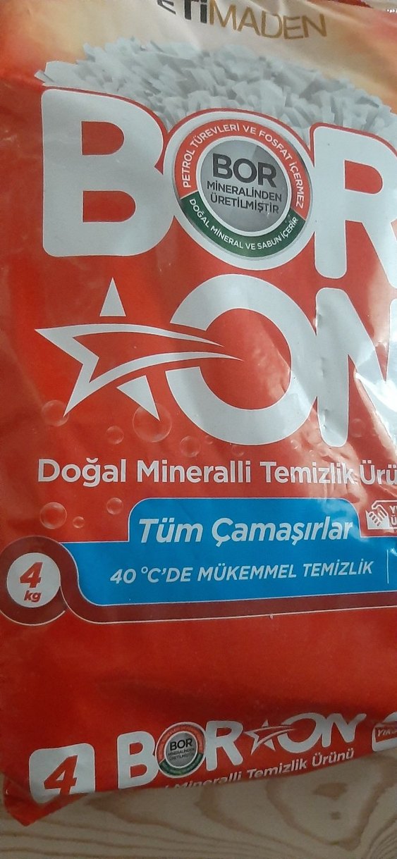 Eti Maden Boron Doğal Mineralli Temizlik Tozu 4 kg - Görsel 2