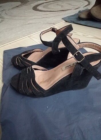 Kadın süet ayakkabı  - Görsel 8