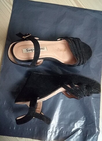 Kadın süet ayakkabı  - Görsel 9