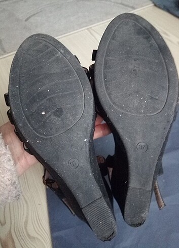 Kadın süet ayakkabı  - Görsel 10