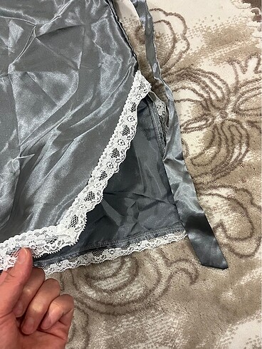 FANTAZİ SATEN GECELİK - Görsel 2