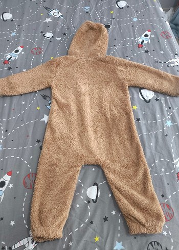 Kahverengi Kürklü Bebek Erkek Tulumu / ASTRONOT TULUM PELUŞTULUM - Görsel 7