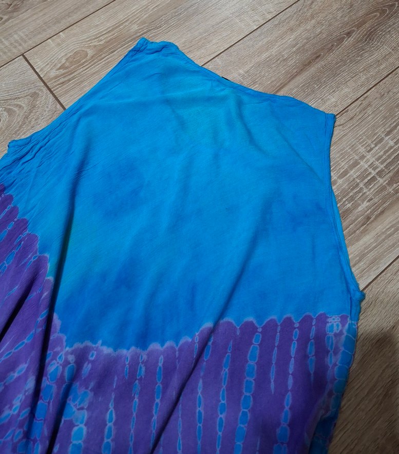 Renkli Batik Desenli Pareo - Görsel 5