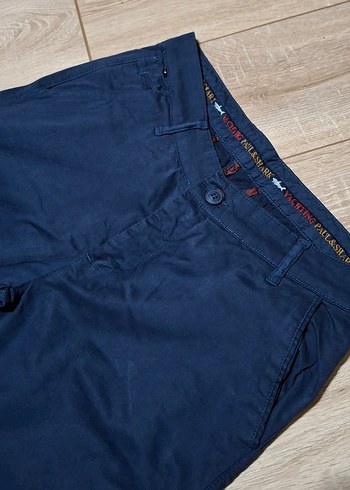 Lacivert Kemerli Erkek KetenPantolon - Görsel 2