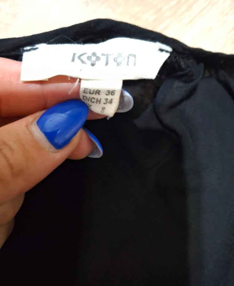 Püsküllü Nakışlı keten Siyah Bohem Bluz - Görsel 4