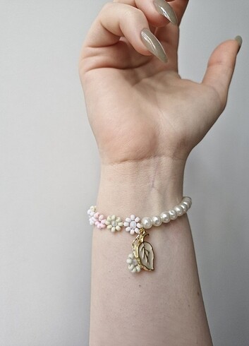 Accessorize Yaprak Charmlı Bahar Bilezik