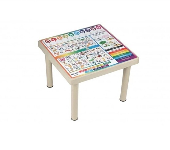 Rubi saglam plastık çocuk masası