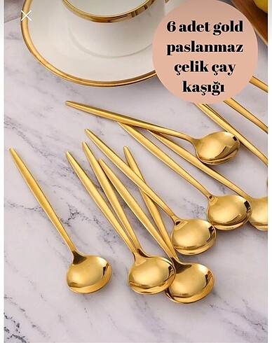 Paslanmaz çelik çay kaşığı
