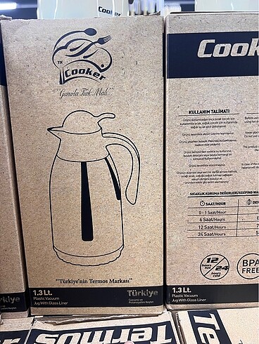 Cooker termos 1,3 cam termos - Görsel 5