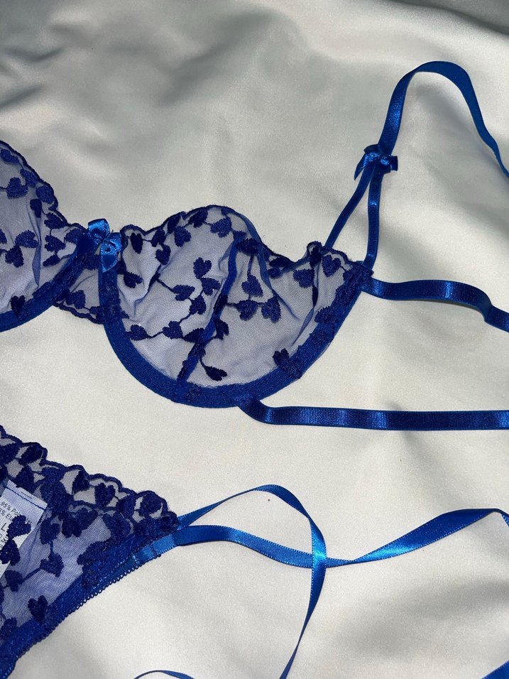 Mavi Bralet Takımı - Görsel 2