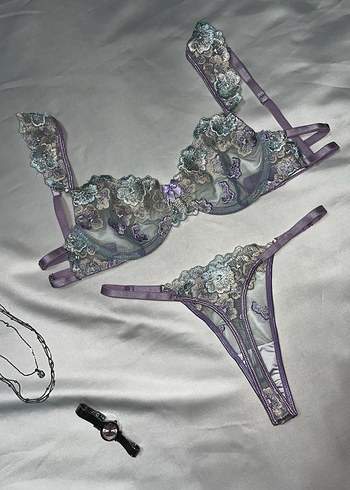 Mor-Mavi Bralet Takımı - Görsel 2